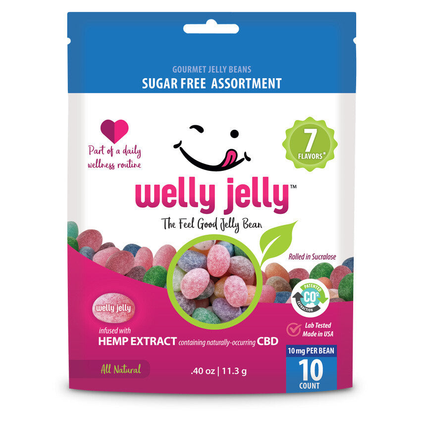 Sugar Free Assortment Jelly Beans - 100mg (10mg each/10 qty)