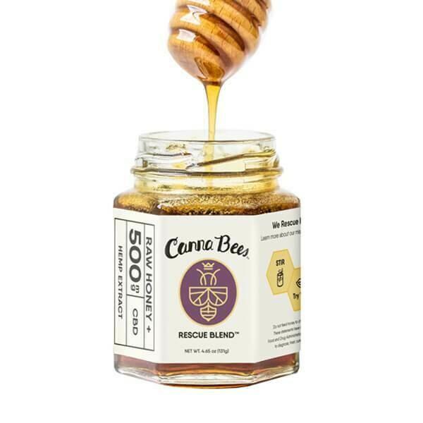 Canna Bees - Raw Honey - 500mg