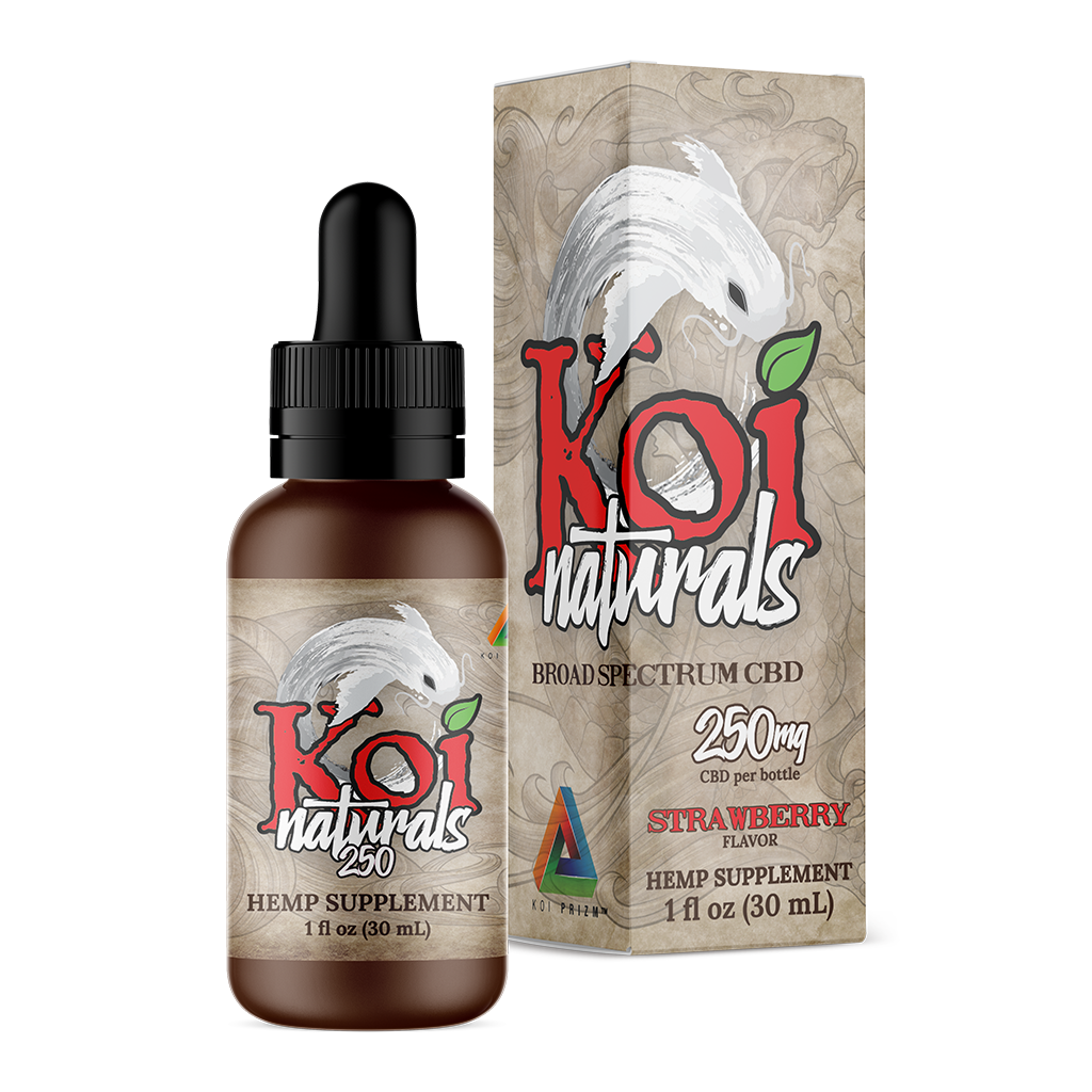 Koi - Naturals - Strawberry - 250mg
