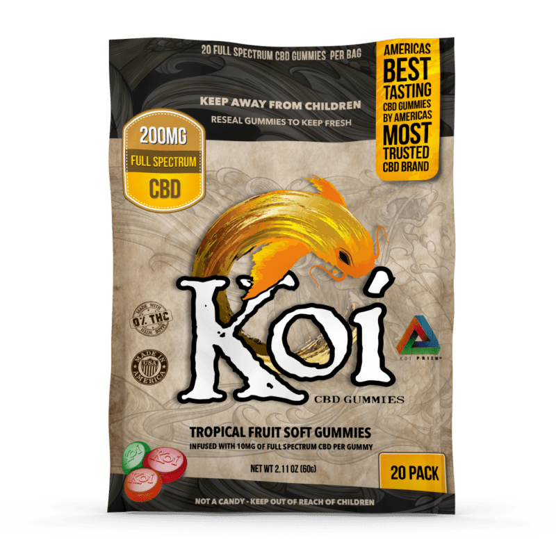 Koi - Gummies - Tropical - 200mg - 20ct